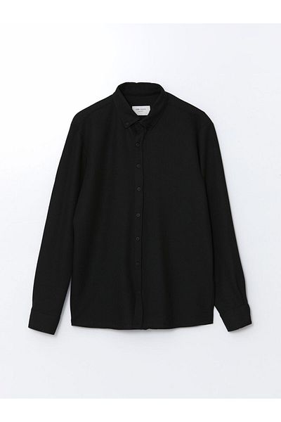 LC Waikiki Ανδρικό μακρυμάνικο πουκάμισο LCW Vision Slim Fit