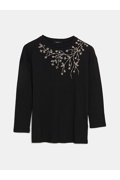 LC Waikiki Lcw Eco Crew Neck Floral Women's Tunic