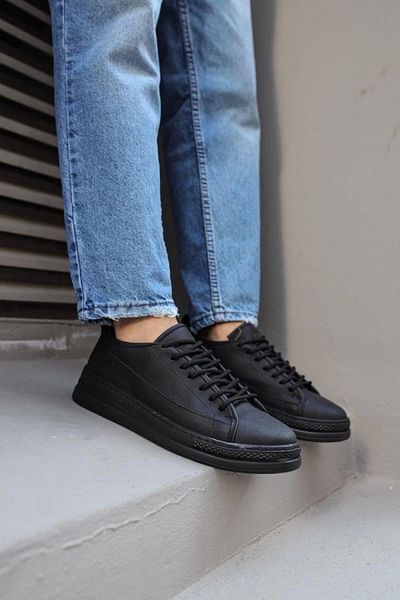 TB Terzi Bey Terzi Bey Sneakers Shoes 010 Black (Black Sole)