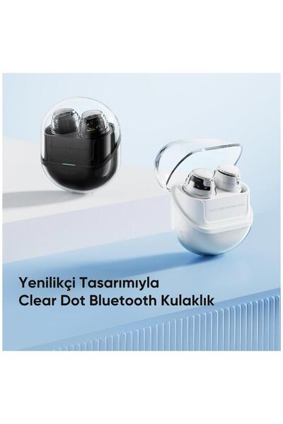 SoundPEATS Clear Dot TWS Bluetooth 5.3 Kablosuz Kulaklık - Çift Mikrofonlu AI...