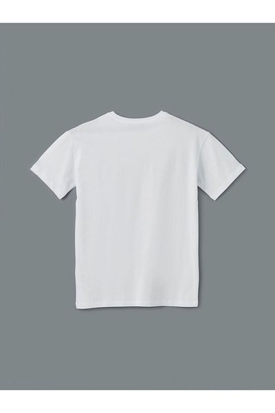 LC Waikiki Γυναικείο μπλουζάκι με στάμπα XSIDE Crew Neck