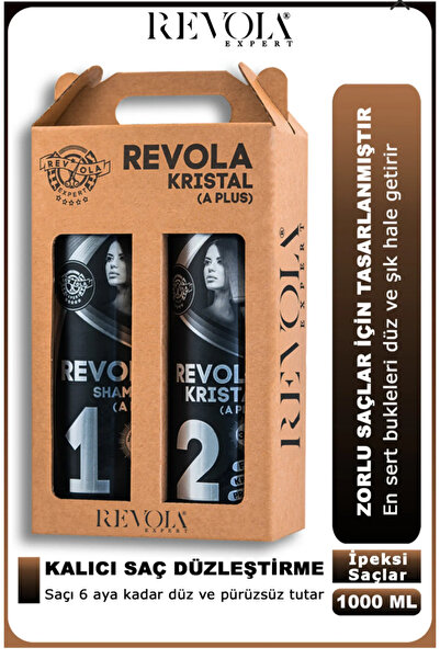 Revaih Revola Keratin Set 1000ml Kalıcı Fön Brezilya Fön