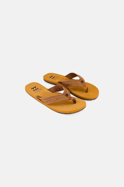 BİLLABONG Kids Girl Slip On Slippers, Brown