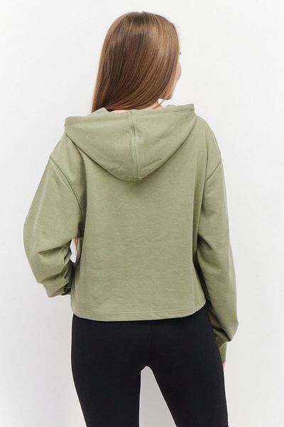 New Balance Women Sportswear Fit Long Sleeve Training Sweatshirts, Light Olive