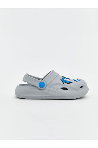 LC Waikiki Lcw Steps Grey Sonic Printed Boys' Beach Sandals