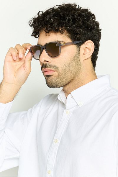 Timberland Men Tb9311 Polarized Sunglasses, Grey Gradient