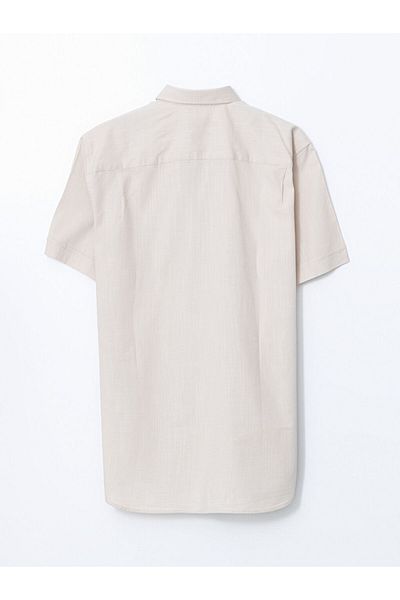 LC Waikiki Ανδρικό πουκάμισο Dobby με κοντό μανίκι LCWAIKIKI Classic Regular Fit
