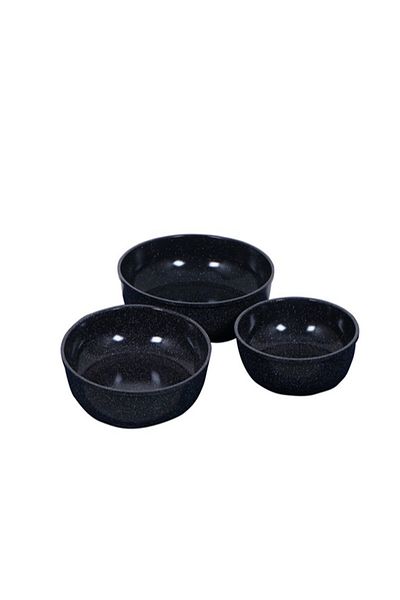 NEOFLAM MIDAS,Round Ovenware,Set 3pcs,20,24,28cm,Cast Aluminum with Ecolon Coating,Galaxy Marble Color