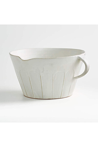 Crate & Barrel Pour Me Ekstra Büyük Karıştırma Kasesi, 7 Litre, Portekiz Üretimi