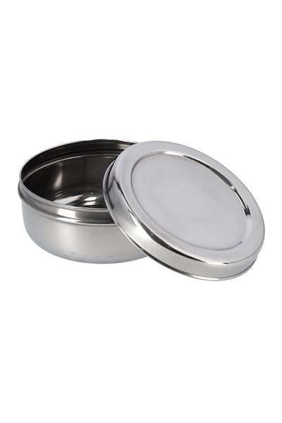 DELCASA DC1528 Stainless Steel Lunch Box  - Leak-Proof & Airtight Lid Round Food Storage Container