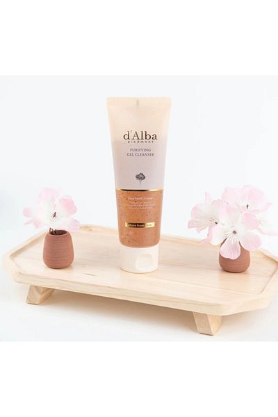 Dalba Cleansing Gel with Beayz Truffle Mushrooms D'Alba White Truffle Purifying Gel Cleanser 80ml