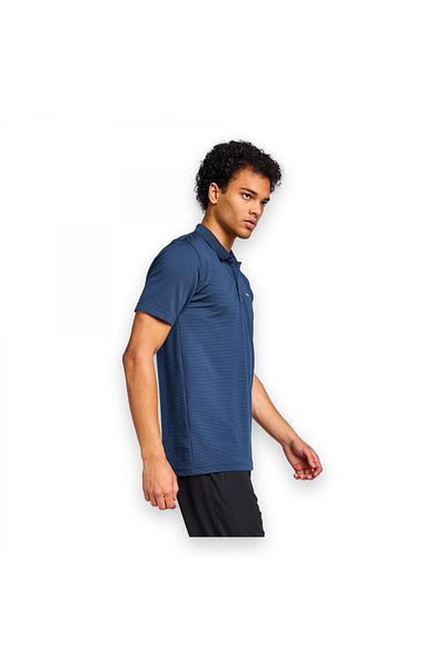 Lescon 25S1275 Short Sleeve Polo Neck t Navy Men's T-Shirt