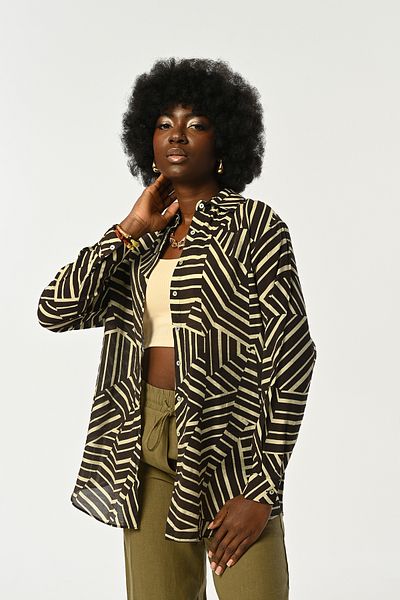 Orfeo Negro CAMASĂ OVERSIZE DE FEMEI