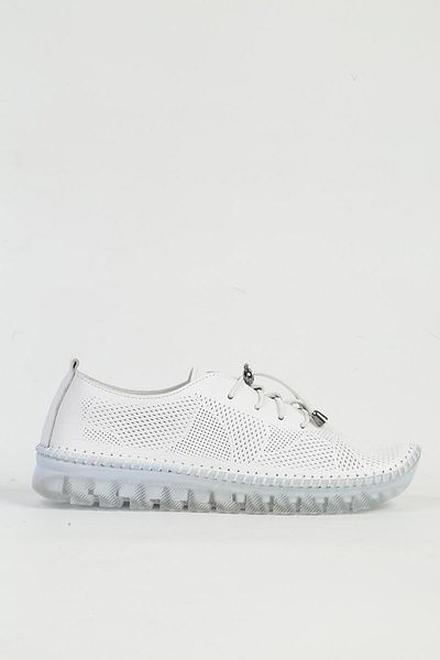 Pierre Cardin Genuine Leather White Women's Sneakers Pc-54761