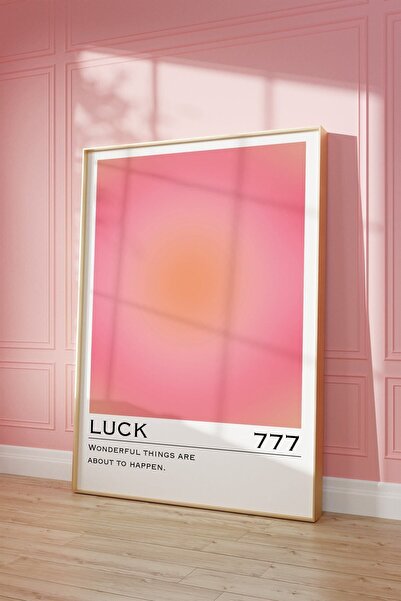 Vinca Prints Angel Numbers Aura Poster, Aura Poster, Estetik Duvar Tablosu, y2k Poster Gradient Poster Çerçevesiz