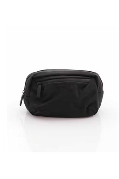 Pierre Cardin Unisex Black Waist Bag 01Pc00103-S