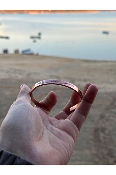 Kotryna Pure Copper Bracelet with Line Ever Written