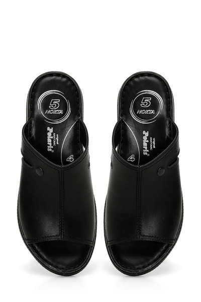 Polaris 105136.z4fx Kadın Hakiki Deri Ortopedik Terlik