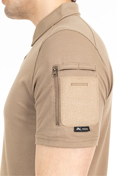 Akıncılar Outdoor AKN22012 ΤΕΤΡΑΓΩΝΟ ΚΡΕΙΝΟ ΤΑΚΤΙΚΟ T-SHIRT