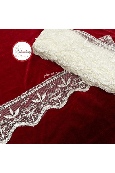 Gelincimherşey Laurel Cream Lace Tulle Guipure