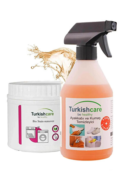 Turkishcare Çok Amaçlı Leke Çıkarıcı Sprey 500ml + Organik Bio Çamaşır Ve Bul...