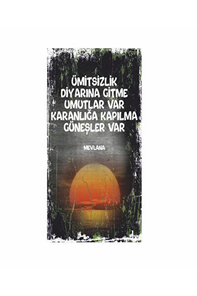 bin ler ce tablo mevlana motivasyon sözleri duvar yazıları ev dekorasyon tabl...