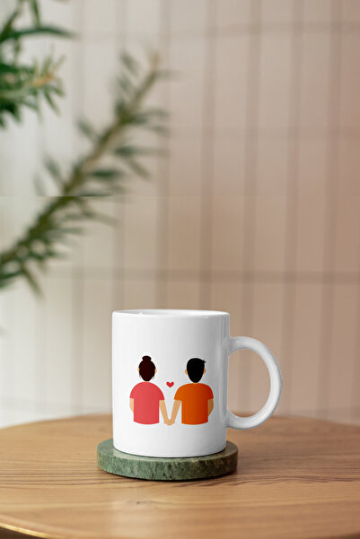 Piktorya Valentine's Day Custom Printed White Mug Cup Trend Gift