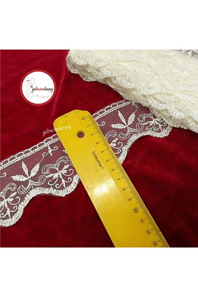 Gelincimherşey Laurel Cream Lace Tulle Guipure