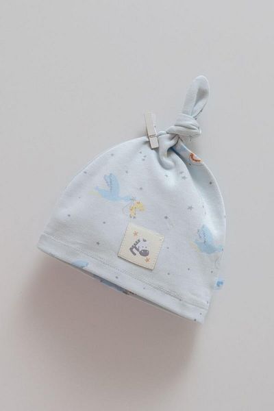 Ugly Duck Baby Boy Light Blue Color Hello Lion Beret