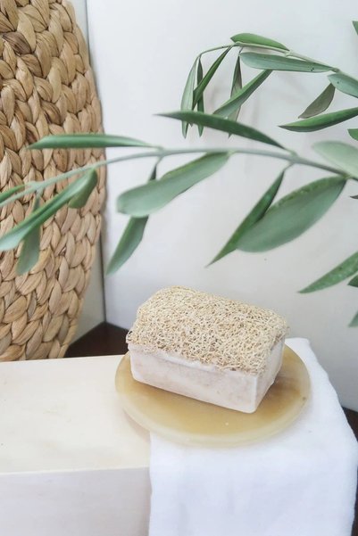 Turkishcare Natural Pumpkin Fiber Slider Soap