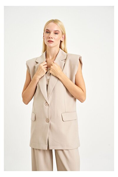 PleasureOfSilk Mink Colored Posilk Vest - Padded Design