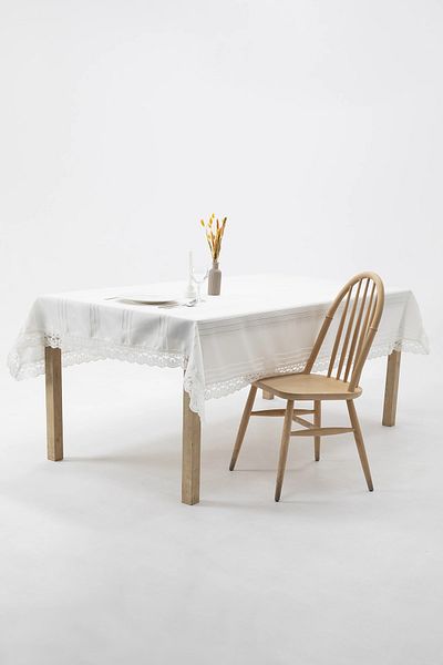 FAVORA Față de masă anti-pete Laurel 160x220 - Crem