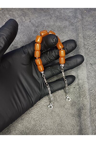 Mos Tespih Zaza Sallamalik Mărgele de rugăciune din chihlimbar de înaltă cali...