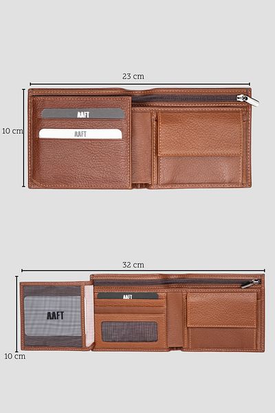 MFT Leather Design Мъжки портфейл от естествена кожа Lupen 2982