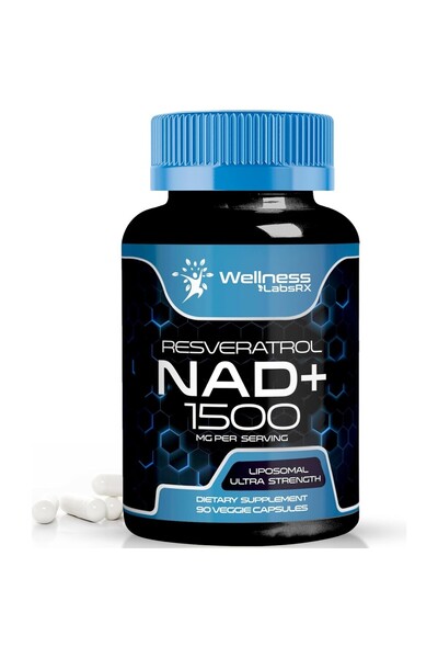 wellness Wellnees Labs Nad Resveratrol 1500 Mg 90 Kapsül -
