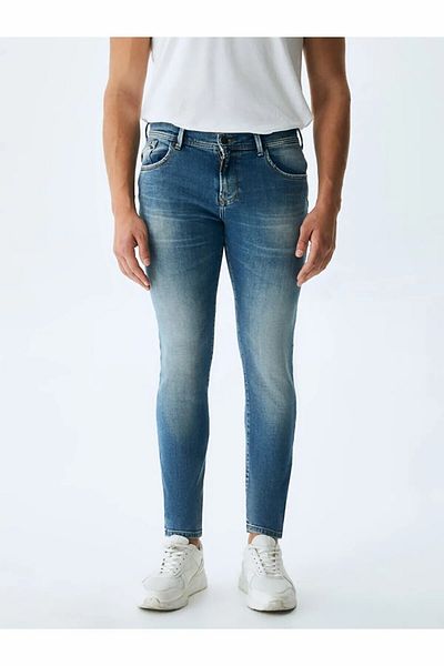 Ltb Blugi pentru bărbați Blue Diego X Leiko Wash - 01009512381451354872 -Std