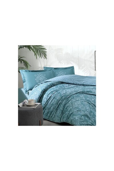 Özdilek Uyku Seti Çift Kişilik Ranforce Antico Petrol