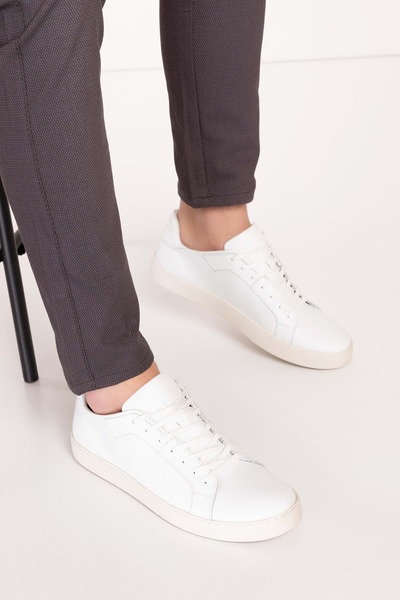 Gondol Erkek Hakiki Deri Lastikli Kolay Giyim Ayakkabı Tx.7741