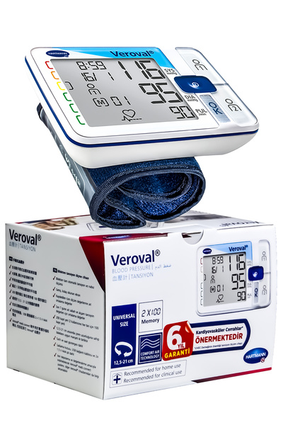 Hartmann Veroval Bilekten Ölçer Dijital Tansiyon Aleti, 6yıl Garanti, 2x100 H...