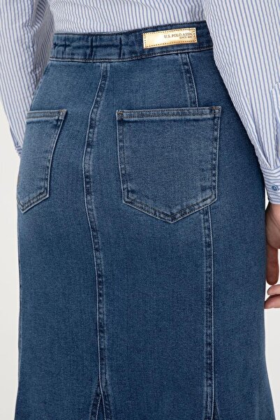 U.S. Polo Assn. U.S. Polo Assn. Kadın Denim Etek 1948867