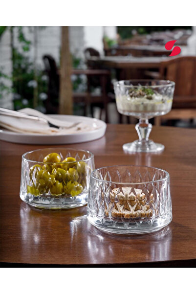 FAYA HOME Paşabahçe Leafy Kase Çerezlik 6'lı - 530166