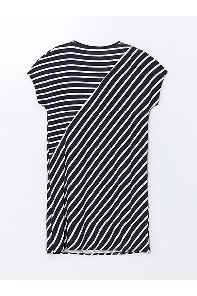 LC Waikiki Crew Neck Striped Women's Dress