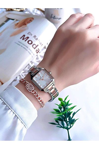 Daniel Klein Steel Band 3 Atm Water Resistant Special Design Women's Wrist Watch+Bracelet Vs.Blkt.0123