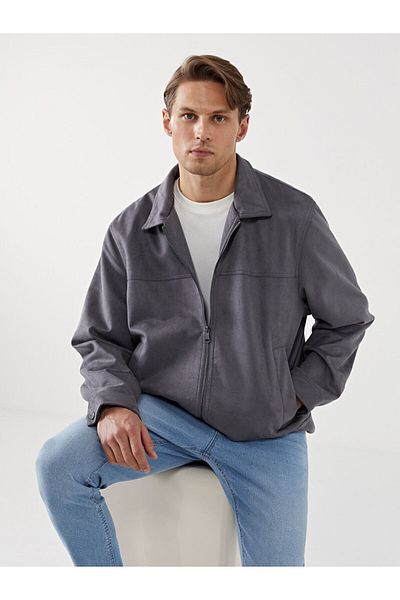 LC Waikiki Ανδρικό παλτό με γιακά πουκάμισο Standard Fit - S50151Z8