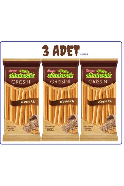 Ülker ÜLKER ALTINBAŞAK GRİSSİNİ KEPEKLİ 125GR 3 LÜ SET