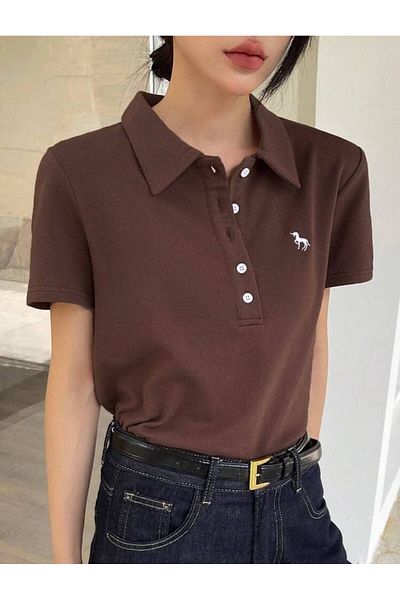 Touz Moda Μπλουζάκι με κοντό μανίκι με μονόκερο με λαιμόκοψη