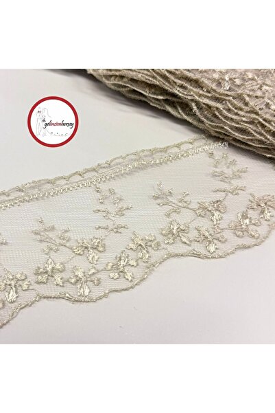 Gelincimherşey Minik Çiçekli Dantel Tül Güpür