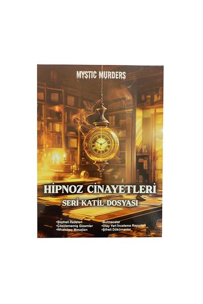 MİSSOYKAN Hypnosis Murder: Serial Killer File - Suspense Detective Adventure |   Assassination and Intelligence Game