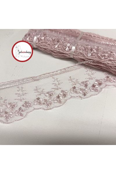 Gelincimherşey Tiny Floral Lace Tulle Guipure