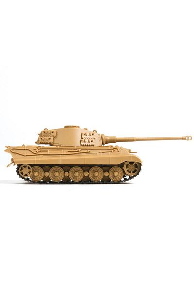 Zvezda 1/72 German King Tiger Plastic Tank Model Kit, Unassembled Hobby Set